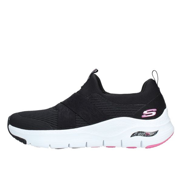 Zapatilla Skechers Mujer Training Arch Fit Negra | Knasta Chile skechers arch fit negras mujer