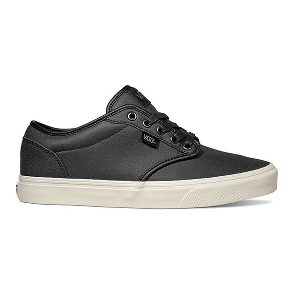 vans negra con caña