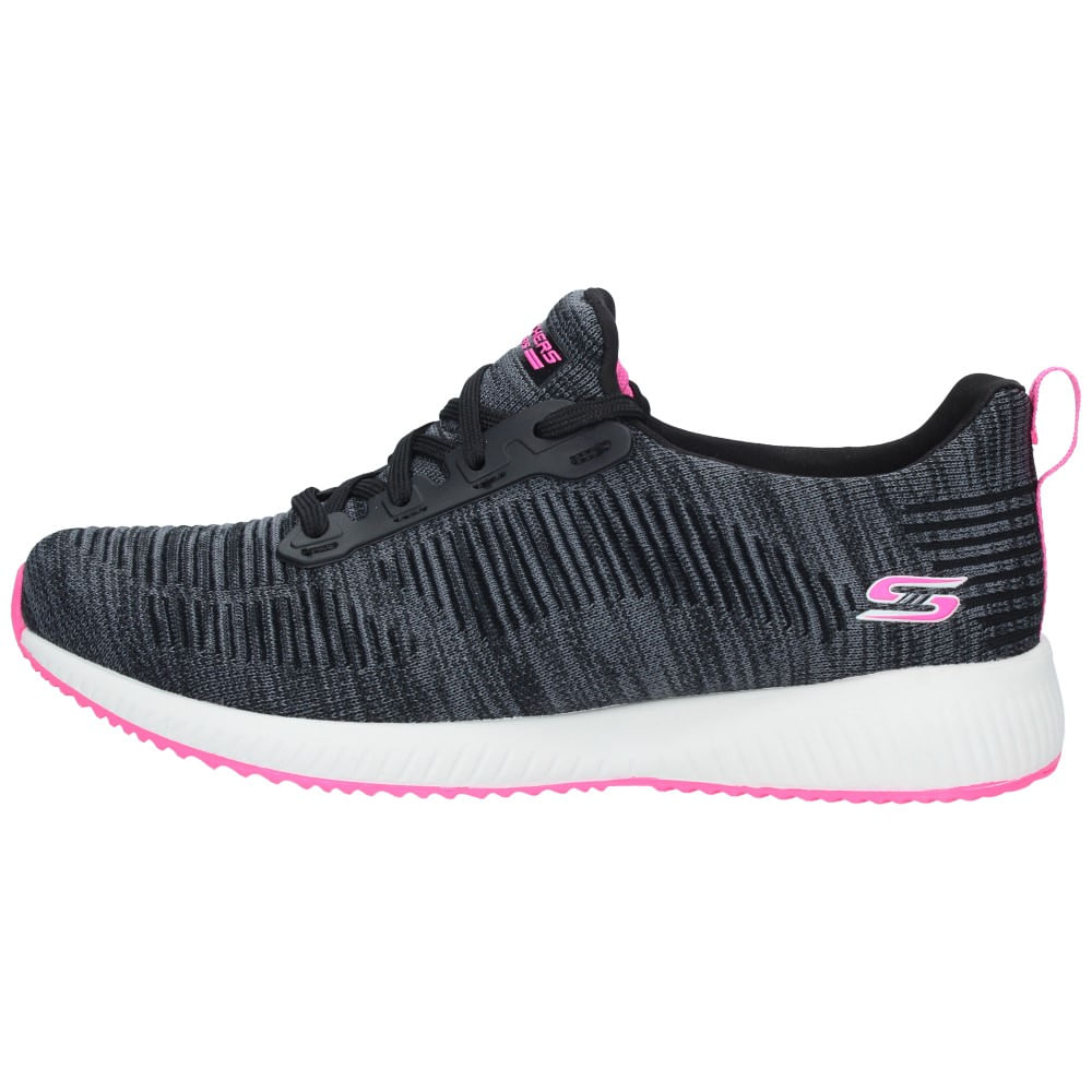 skechers bobs squad mujer rojas