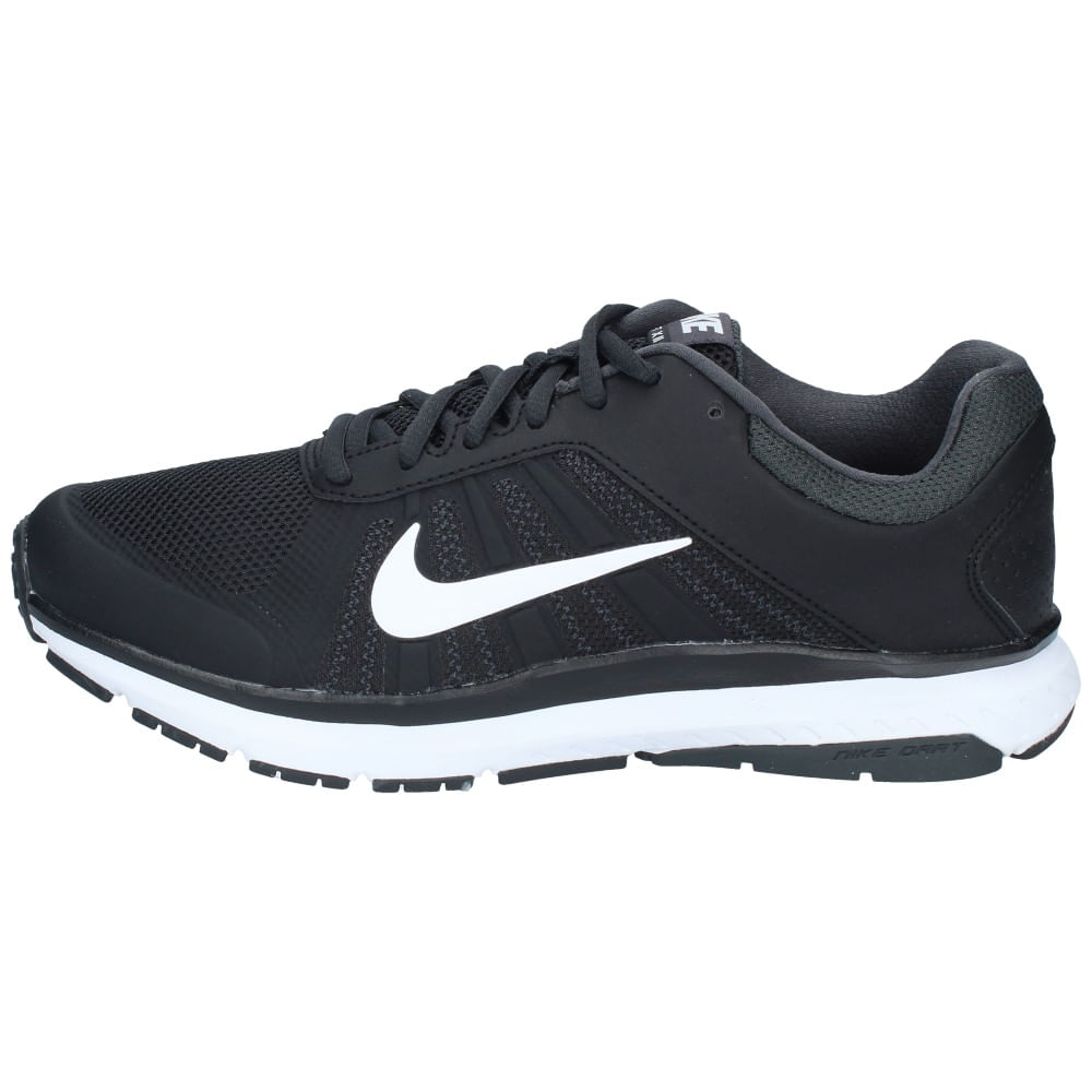 nike men black dart 12 msl running shoes